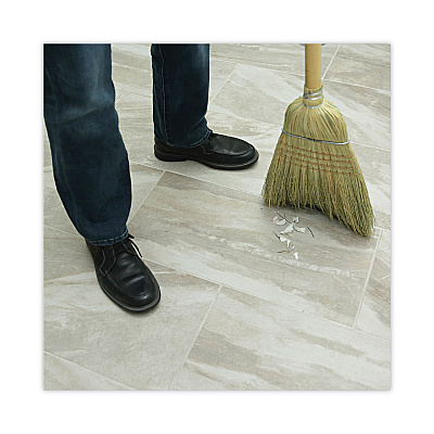 Boardwalk Warehouse Broom, Corn Fiber Bristles, 56" Overall Length, Natural, 12/Carton (BWK932CCT)