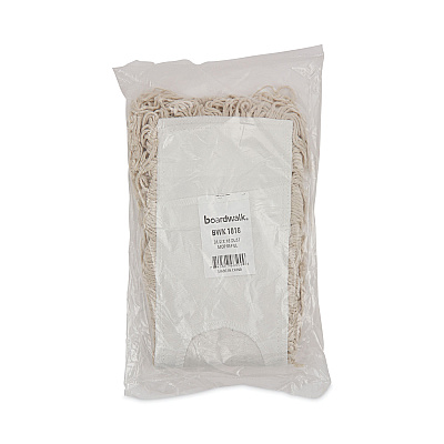 Boardwalk Mop Head, Dust, Cotton, 18 x 3, White (BWK1018)