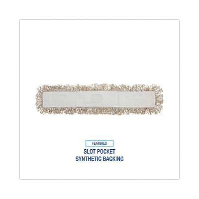 Boardwalk Mop Head, Dust, Cotton, 36 X 3, White (BWK1036)
