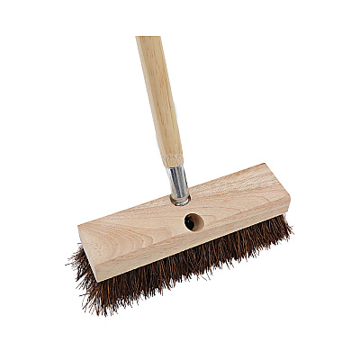 Boardwalk Deck Brush Head, 2" Brown Palmyra Bristles, 10" Brush (BWK3110)