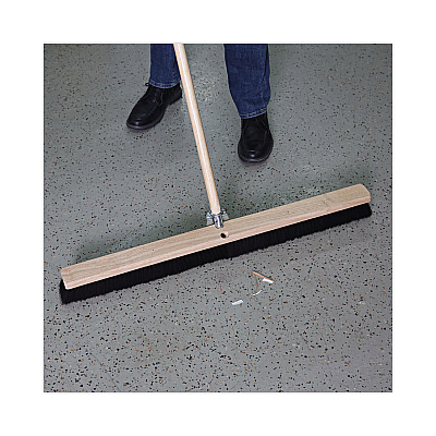 Boardwalk Floor Brush Head, 2.5" Black Tampico Fiber Bristles, 36" Brush (BWK20236)