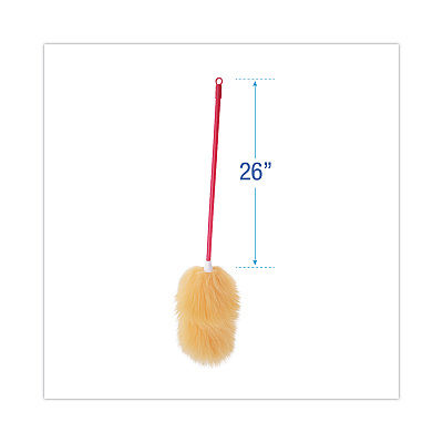 Boardwalk Lambswool Duster With 26" Plastic Handle, Assorted Colors (BWKL26)