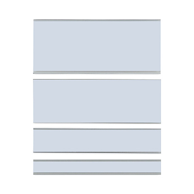 C-Line Clear Magnetic Label Holders, Side Load, 6 x 0.5, 10/Pack (CLI87805)