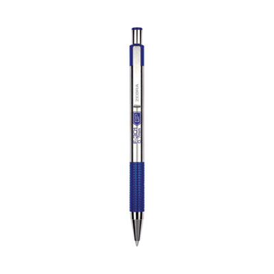 Zebra F-301 Ballpoint Pen, Retractable, Fine 0.7 mm, Assorted Ink and Barrel Colors, 4/Pack (ZEB27174)