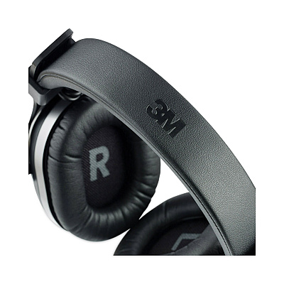 3M Quiet Space Headphones, Black (MMMQUIETSPSIOC)