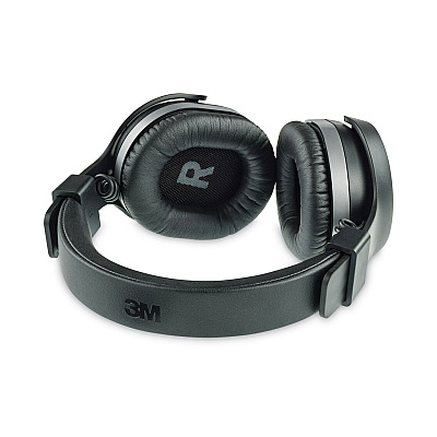 3M Quiet Space Headphones, Black (MMMQUIETSPSIOC)