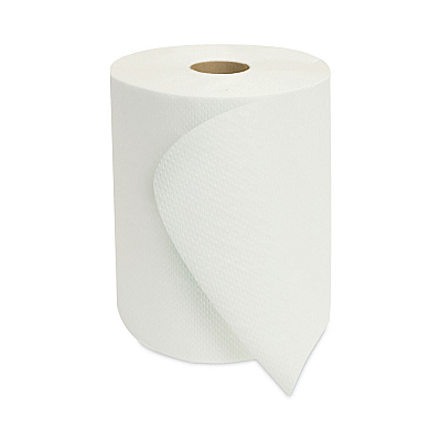 Morcon Tissue Morsoft Universal Roll Towels, 1-Ply, 8" x 700 ft, White, 6 Rolls/Carton (MOR6700W)