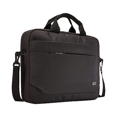 Case Logic Advantage Laptop Attache, Fits Devices Up to 11.6", Polyester, 11.8 x 2.2 x 10.2, Black (CLG3203984)
