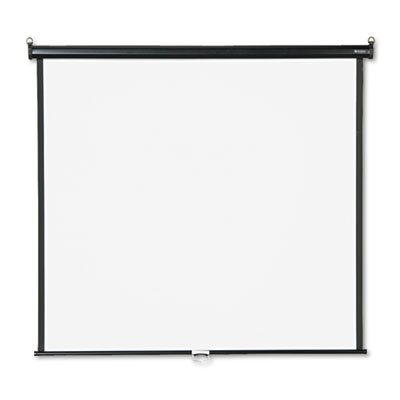 Quartet Wall Or Ceiling Projection Screen, 60 X 60, White Matte Finish (QRT660S)