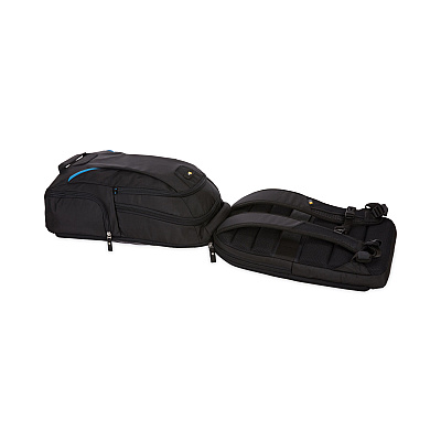 Case Logic Checkpoint Friendly Backpack, Fits Devices Up to 15.6", Polyester, 2.76 x 13.39 x 19.69, Black (CLG3203772)