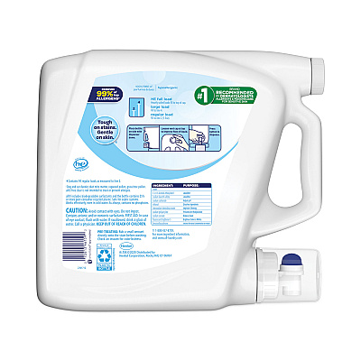 All Ultra Free Clear Liquid Detergent, Unscented, 141 oz Bottle, 4/Carton (DIA46159)