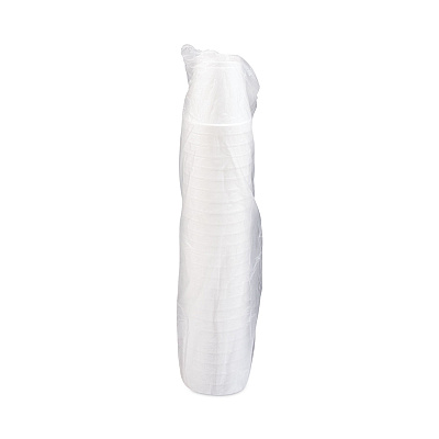Dart Foam Drink Cups, 8 oz, White, 25/Pack (DCC8J8BG)