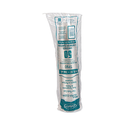 Solo Ultra Clear PET Cups, 9 oz, Tall, 50/Bag, 20 Bags/Carton (DCCTP9D)