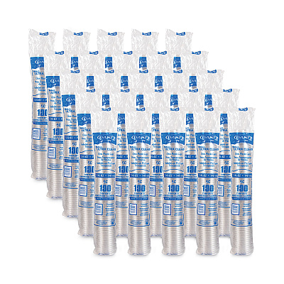 Solo Ultra Clear Cups, 5 oz, PET, 100/Bag, 25 Bags/Carton (DCC5C)