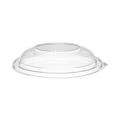 Dart PresentaBowls Clear Dome Lids, 5.4 Diameter x 1.1 h, Plastic, 504/Carton (DCCC16BDL)