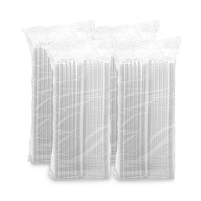 Dart ClearSeal Hinged-Lid Plastic Containers, Sandwich Container, 13.8 oz, 5.4 x 5.3 x 2.6, Clear, Plastic, 500/Carton (DCCC53PST1)