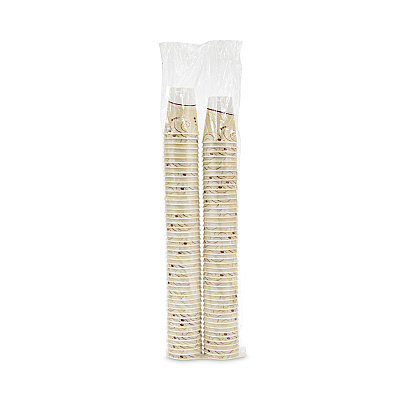 Dart Trophy Plus Dual Temperature Insulated Cups in Symphony Design, 12 oz, Beige, 1,000/Carton (SCCX12J8002CT)