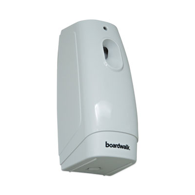 Boardwalk Classic Metered Air Freshener Dispenser, 4" x 3" x 9.5", White (BWK908)