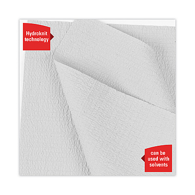 WypAll General Clean X60 Cloths, Small Roll, 13.5 x 19.6, White, 130/Roll, 6 Rolls/Carton (KCC35421)