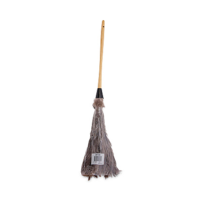 Boardwalk Professional Ostrich Feather Duster, 16" Handle (BWK28GY)