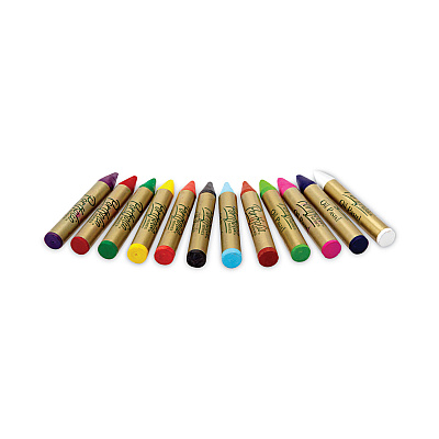 Crayola Portfolio Series Oil Pastels, 12 Assorted Colors, 300/Carton (CYO523630)