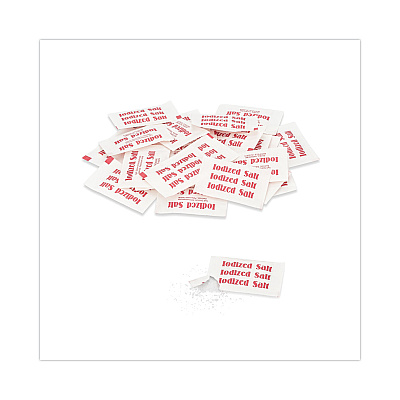 Office Snax Iodized Salt Packets, 0.75 g Packet, 3,000/Box (OFX15261)