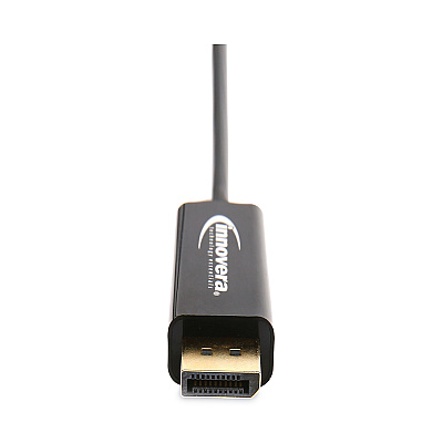 Innovera USB Type-C to DisplayPort Adapter, 6 ft, Black (IVR50020)
