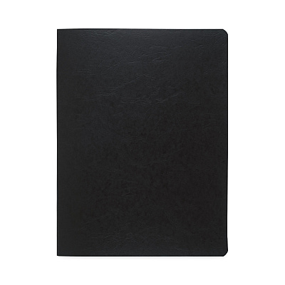 ACCO PRESSTEX Covers with Storage Hooks, 2 Posts, 6" Capacity, 14.88 x 11, Black (ACC54071)