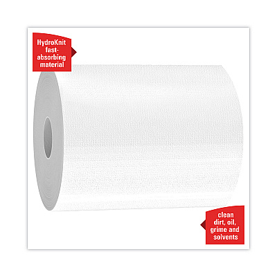 WypAll X70 Cloths, Center-Pull, 9.8 x 12.2, White, 275/Roll, 3 Rolls/Carton (KCC41702)