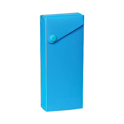 C-Line Slider Pencil Case, 11.43 x 9.5 x 0.6, Sandy Gray, Seafoam Green, Seaside Blue, Sunset Red, Sunny Yellow, 24/Carton (CLI05600DS)