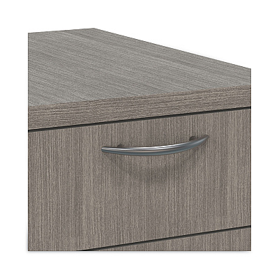 Alera Valencia Series Mobile Pedestal File, Left/Right, 3-Drawer: Box/Box/File, Legal/Letter, Gray, 15.88 x 20.5 x 28.39 (ALEVA572816GY)
