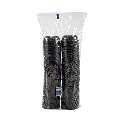 Solo Polystyrene Portion Cups, 5.5 oz, Black, 250/Bag, 10 Bags/Carton (SCCDSS50001)