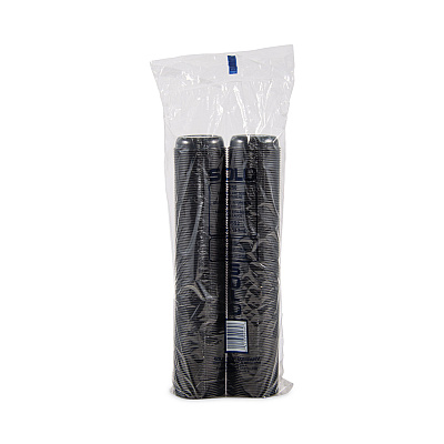 Solo Polystyrene Portion Cups, 2.5 oz, Black, 250/Bag, 10 Bags/Carton (SCCDSS2)