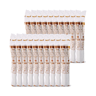 Solo Traveler Dome Hot Cup Lid, Fits 8 oz Cups, White, 100/Pack, 10 Packs/Carton (SCCTL38R2)