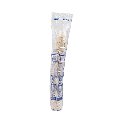 Solo Symphony Design Wax-Coated Paper Cold Cups, ProPlanet Seal, 7 oz, Beige/White, 100/Sleeve, 20 Sleeves/Carton (SCCR7NSYM)
