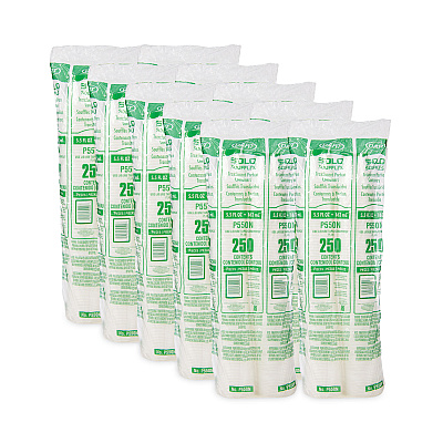 Dart Polystyrene Portion Cups, 5.5 oz, Translucent, 250/Bag, 10 Bags/Carton (DCCP550N)