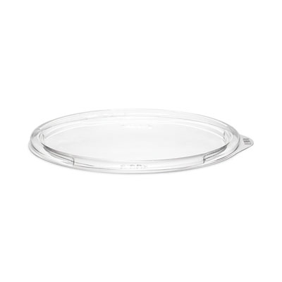 Dart PresentaBowls Clear Flat Lids, 5.4" Diameter x 0.3"h, Plastic, 504/Carton (DCCC16BL)