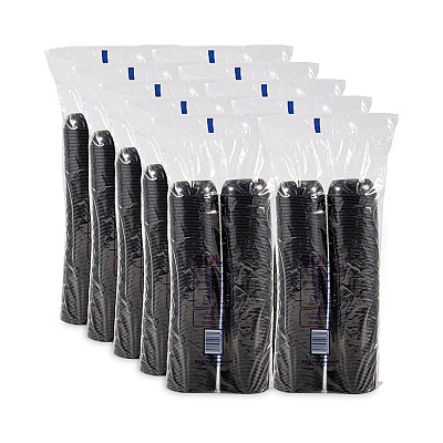 Solo Polystyrene Portion Cups, 5.5 oz, Black, 250/Bag, 10 Bags/Carton (SCCDSS50001)