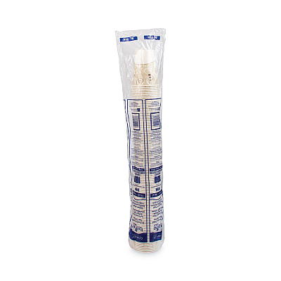 Solo Symphony Design Wax-Coated Paper Cold Cups, ProPlanet Seal,  9 oz, Beige/White, 100/Sleeve, 20 Sleeves/Carton (SCCR9NSYM)