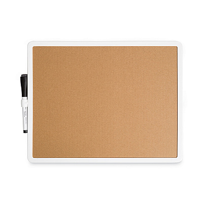 U Brands Magnetic Dry Erase Monthly Calendar, 14 x 11.66, White Surface, White Plastic Frame (UBR260U0004)