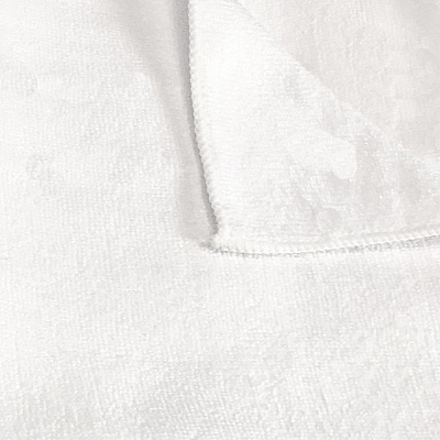 Smart Choice Microfiber Cloths 12x12 20gm White, Pack Of 12 (P915115W)