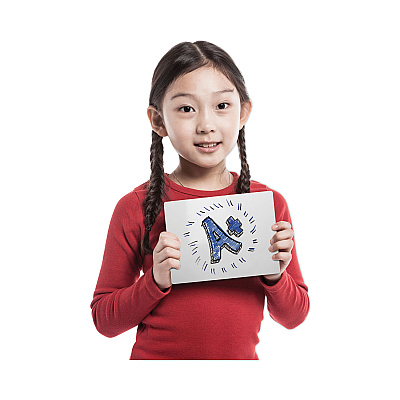 Flipside Two-Sided Dry Erase Board, 7 x 5, White Front/Back Surface, 24/Pack (FLP45656)