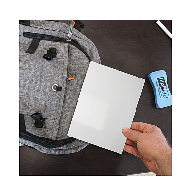 Flipside Two-Sided Dry Erase Board, 7 x 5, White Front/Back Surface, 24/Pack (FLP45656)