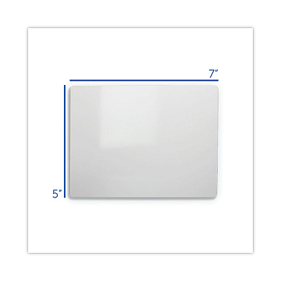 Flipside Two-Sided Dry Erase Board, 7 x 5, White Front/Back Surface, 24/Pack (FLP45656)
