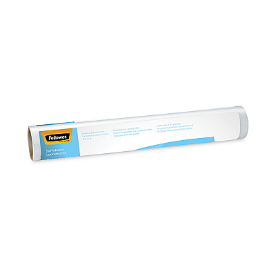 Fellowes Self-Adhesive Laminating Roll, 3 mil, 16" x 10 ft, Gloss Clear (FEL5221601)