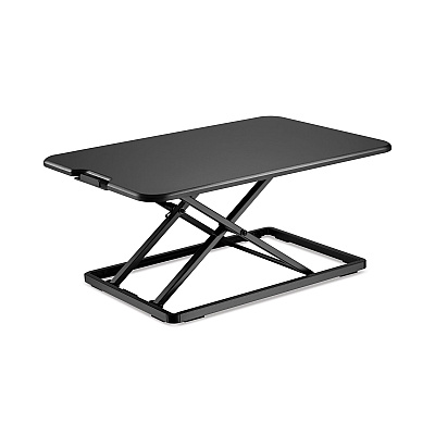 Alera AdaptivErgo Single-Tier Sit-Stand Lifting Workstation, 26.4" x 18.5" x 1.8" to 15.9", Black (ALEAEWR8B)