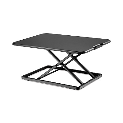 Alera AdaptivErgo Single-Tier Sit-Stand Lifting Workstation, 26.4" x 18.5" x 1.8" to 15.9", Black (ALEAEWR8B)