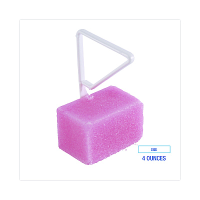 Boardwalk Toilet Bowl Para Deodorizer Block, Cherry Scent, 4 oz, Pink, 12/Box (BWKB04BX)