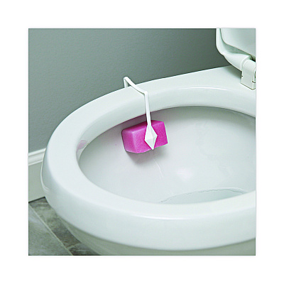 Boardwalk Toilet Bowl Para Deodorizer Block, Cherry Scent, 4 oz, Pink, 12/Box (BWKB04BX)