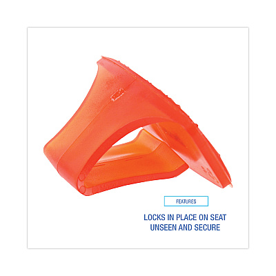 Boardwalk Bowl Clip, Mango Scent, Orange, 12/Box (BWKCLIPMAN)